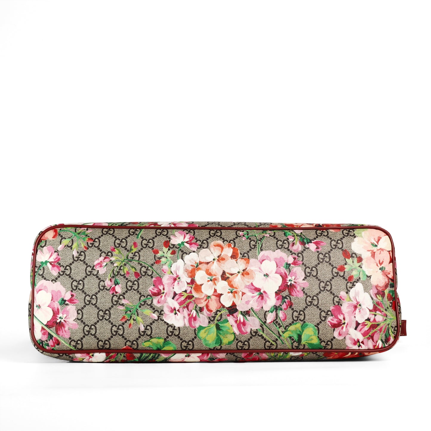 Pre-Owned Gucci GG Supreme Blooms Multicolor Coated Canvas Top Handle Bag 63887806