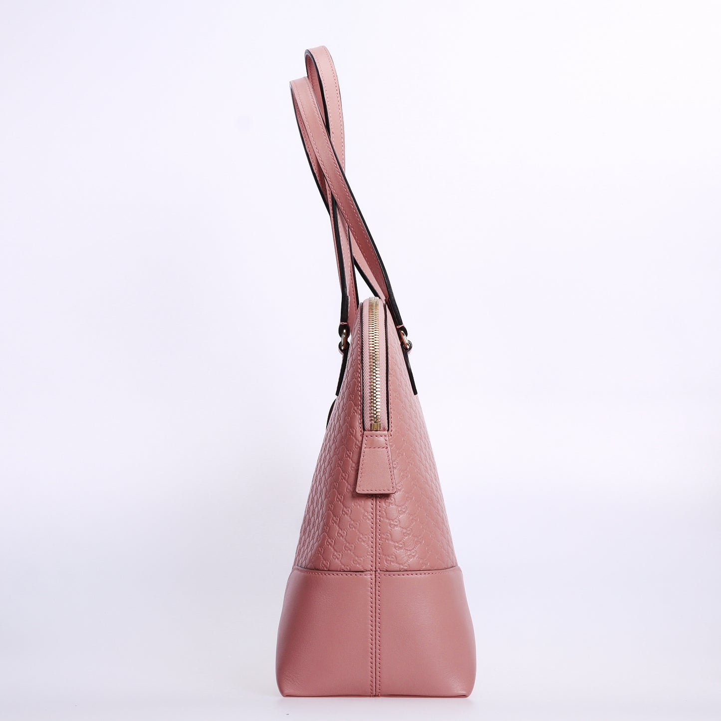 Pre-Owned Gucci Bree Microguccissima Pink Calfskin Shoulder Bag 64749019