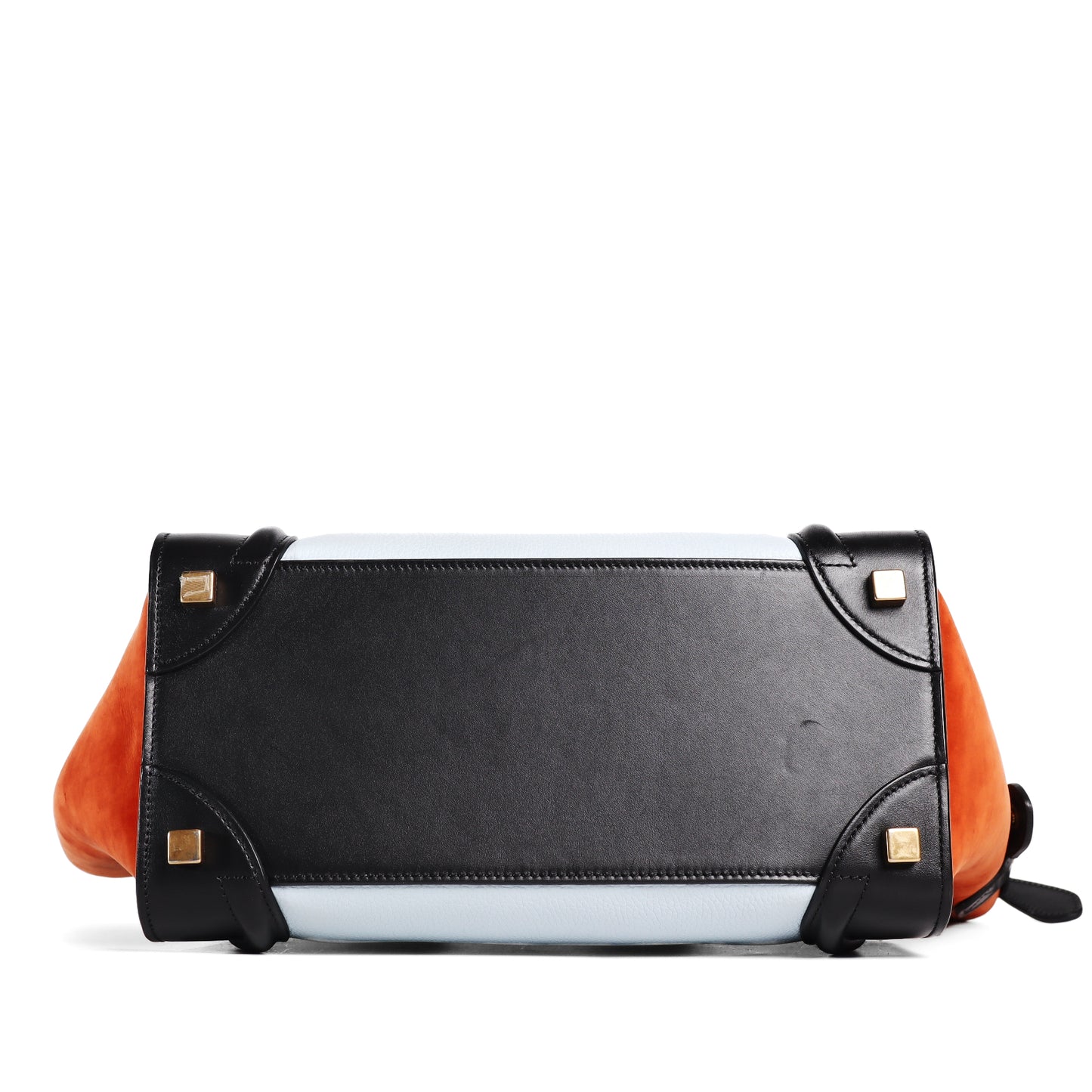 Pre-Owned Celine Luggage Multicolor Calfskin Top Handle Bag 65203961 L