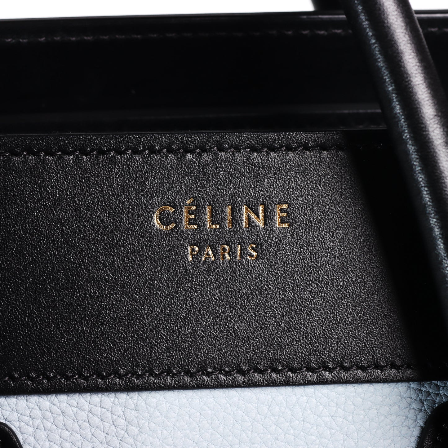 Pre-Owned Celine Luggage Multicolor Calfskin Top Handle Bag 65203961 L