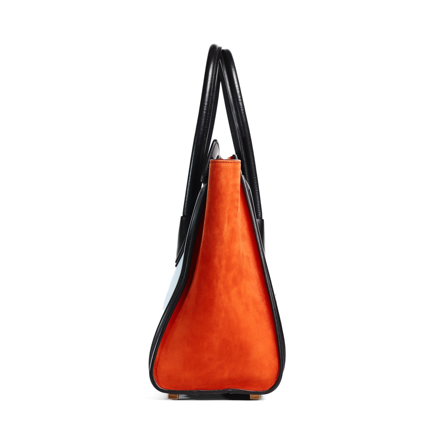 Pre-Owned Celine Luggage Multicolor Calfskin Top Handle Bag 65203961 L