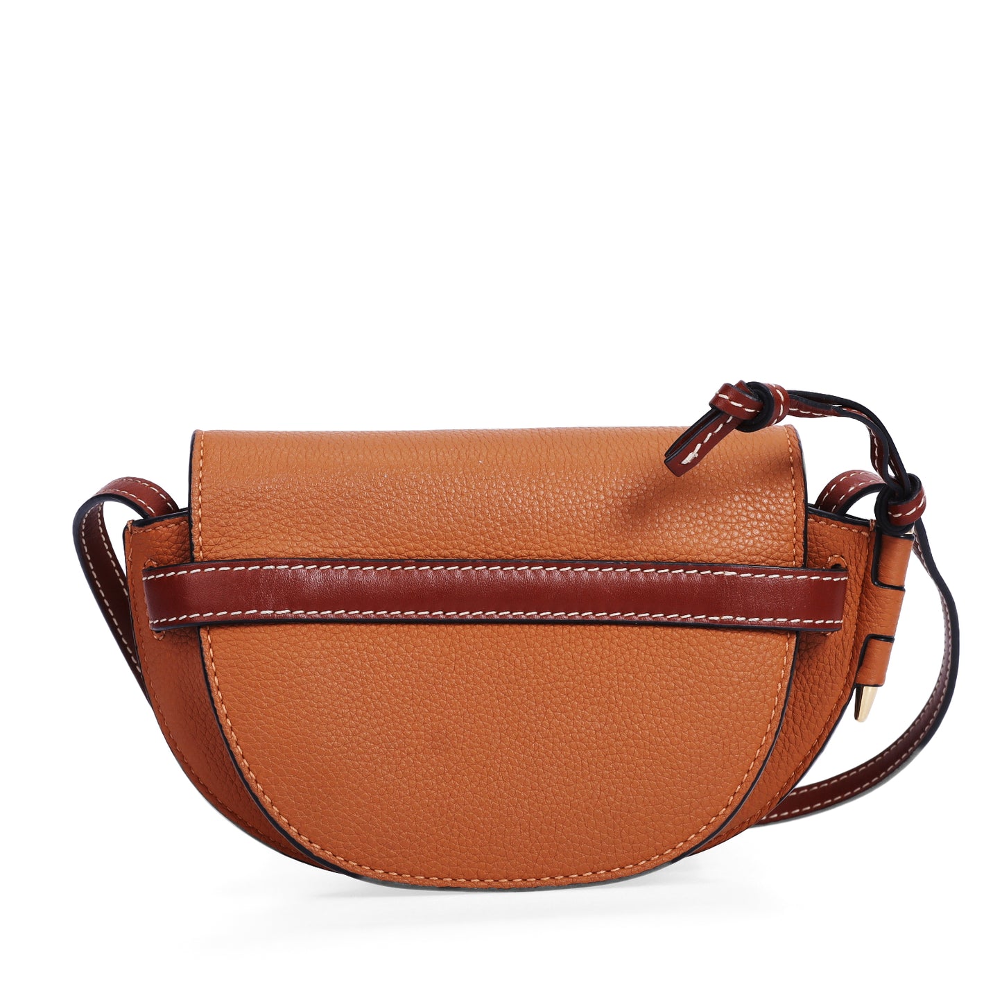 Pre-Owned Loewe Gate Tan Calfskin Crossbody Bag 65546791