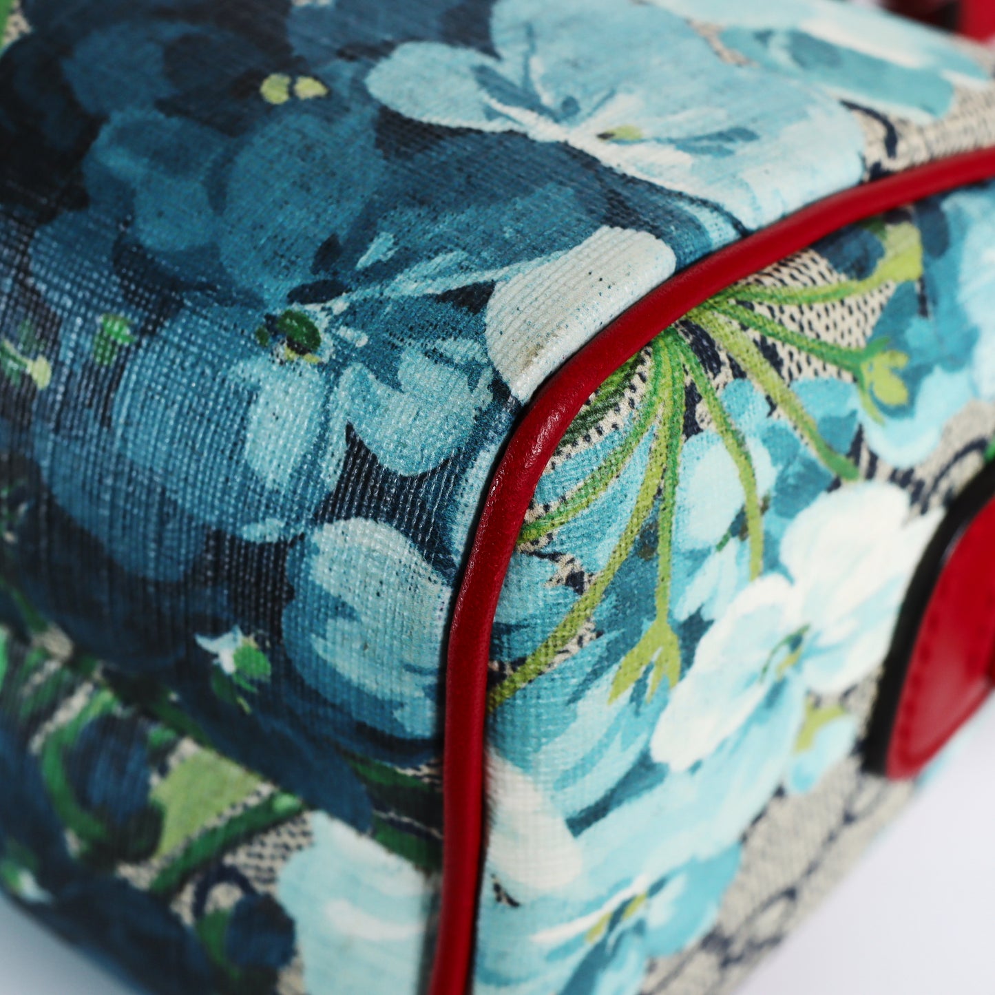 Pre-Owned Gucci Flora GG Supreme Canvas Boston Bag 65719155