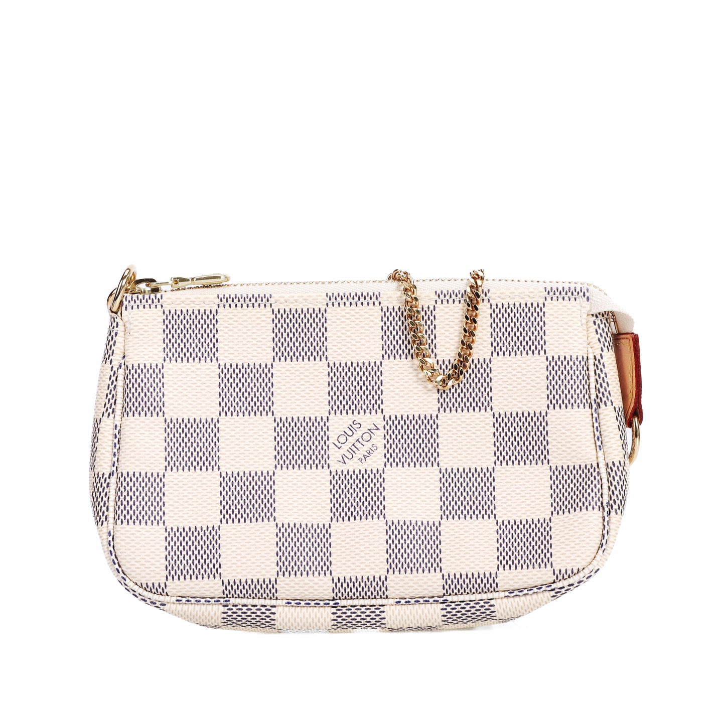 Pre-Owned Louis Vuitton Pochette  Damier Azur Coated Canvas Small Leather Goods 66243972