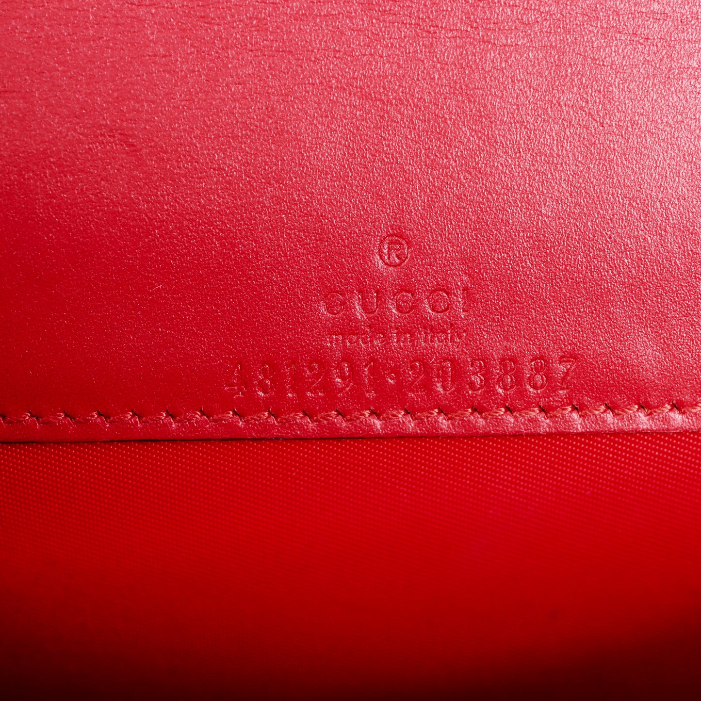 Pre-Owned Gucci Cherry GG Supreme Coated Canvas Shoulder Bag 67880018