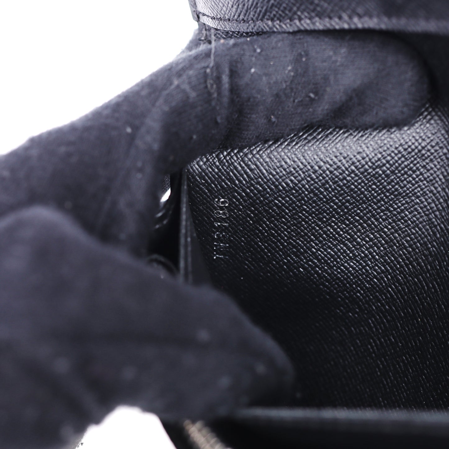 Pre-Owned Louis Vuitton Damier Graphite Blue Coated Canvas Long Wallet 69263762