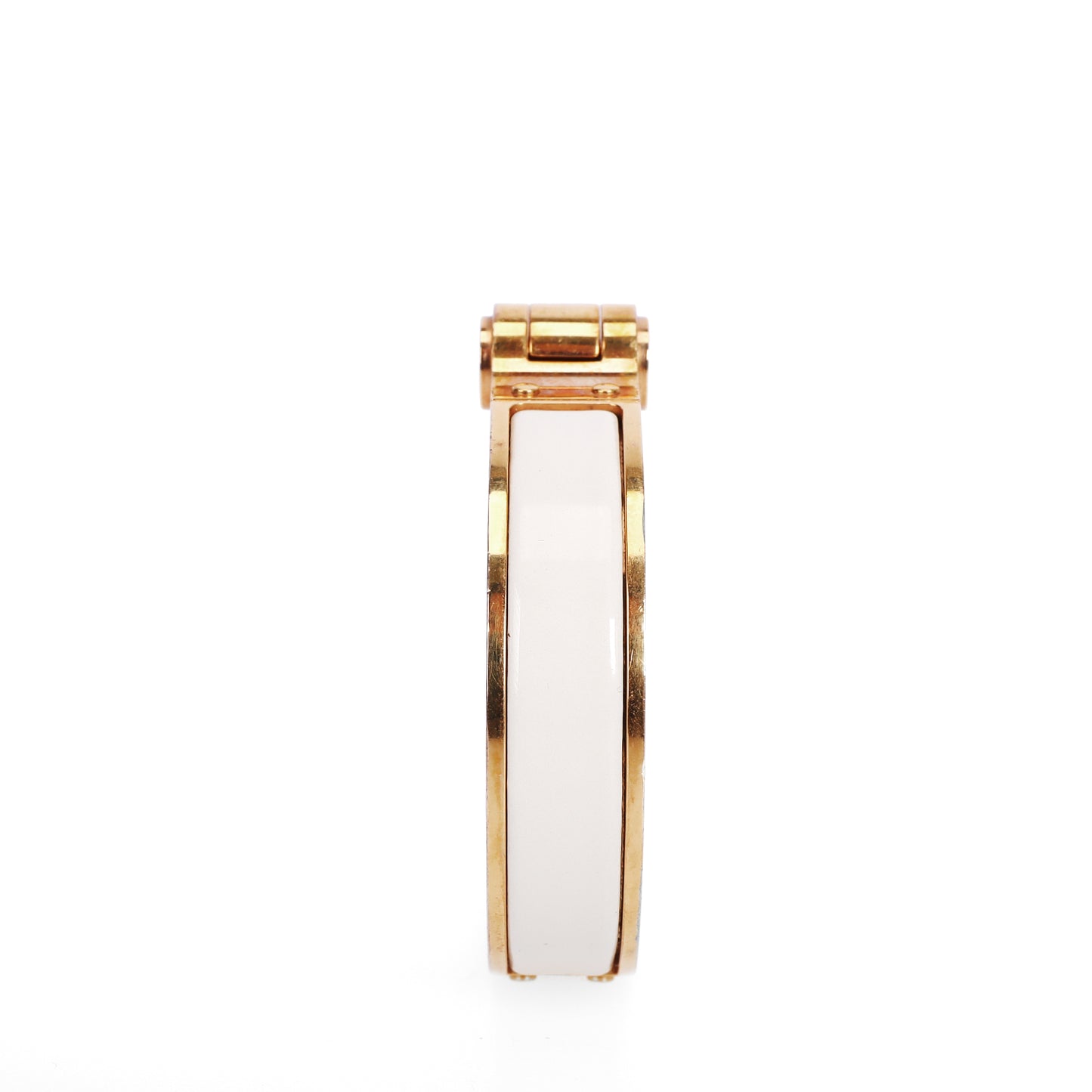 Pre-Owned Hermès Hinged Gold-Tone Bracelet 69268320