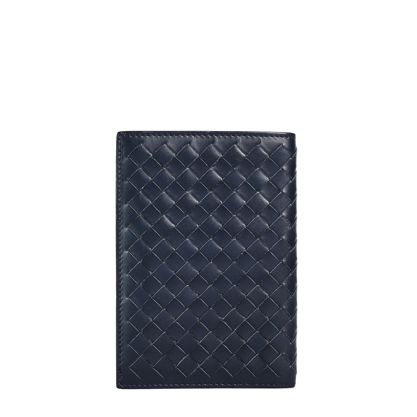 Pre-Owned Bottega Veneta Intrecciato Black Calfskin Wallet 69848781