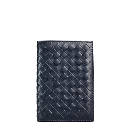 Pre-Owned Bottega Veneta Intrecciato Black Calfskin Wallet 69848781