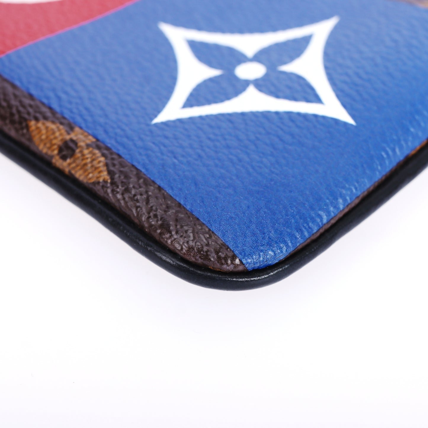 Pre-Owned Louis Vuitton POCHETTE VOYAGE Brown Monogram Coated Canvas Clutch 74695326