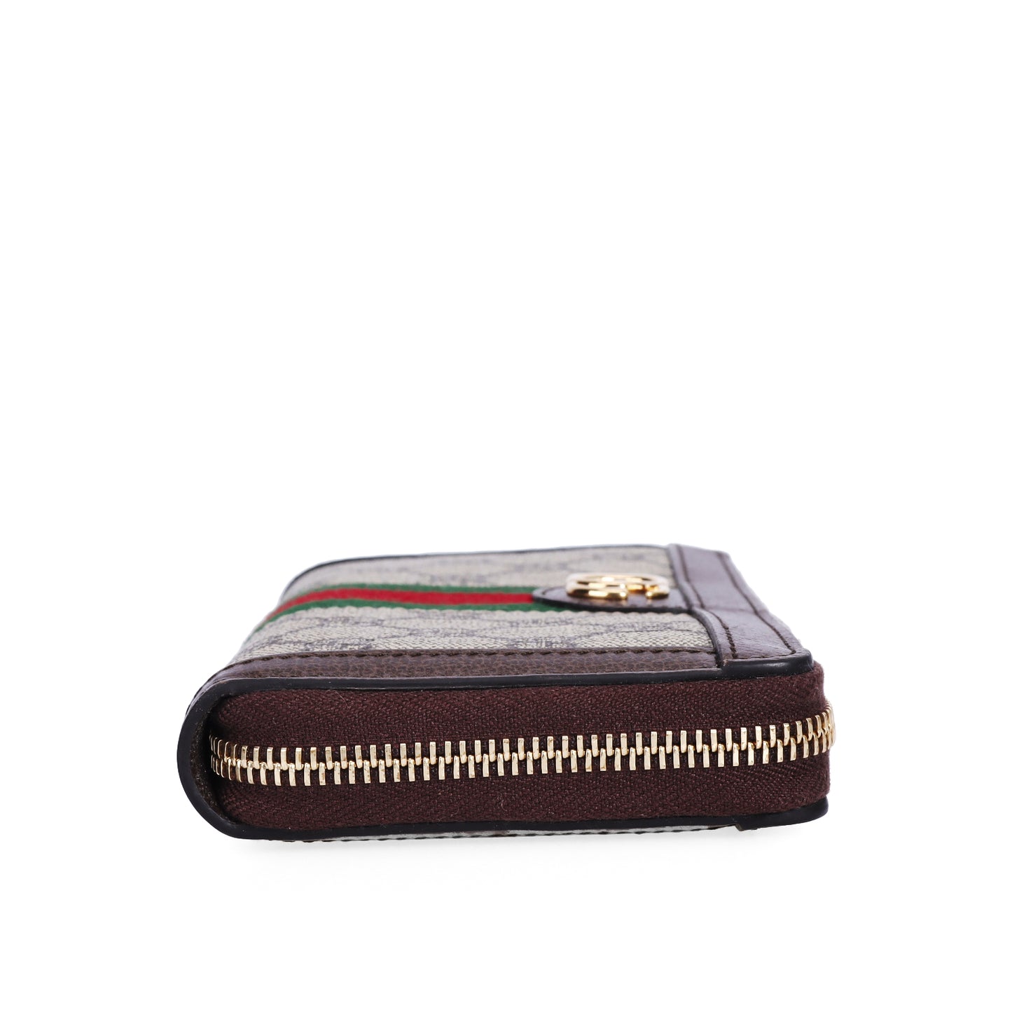 Pe-Owned Gucci Ophidia Beige GG Supreme Coated Canvas Wallet 75655291