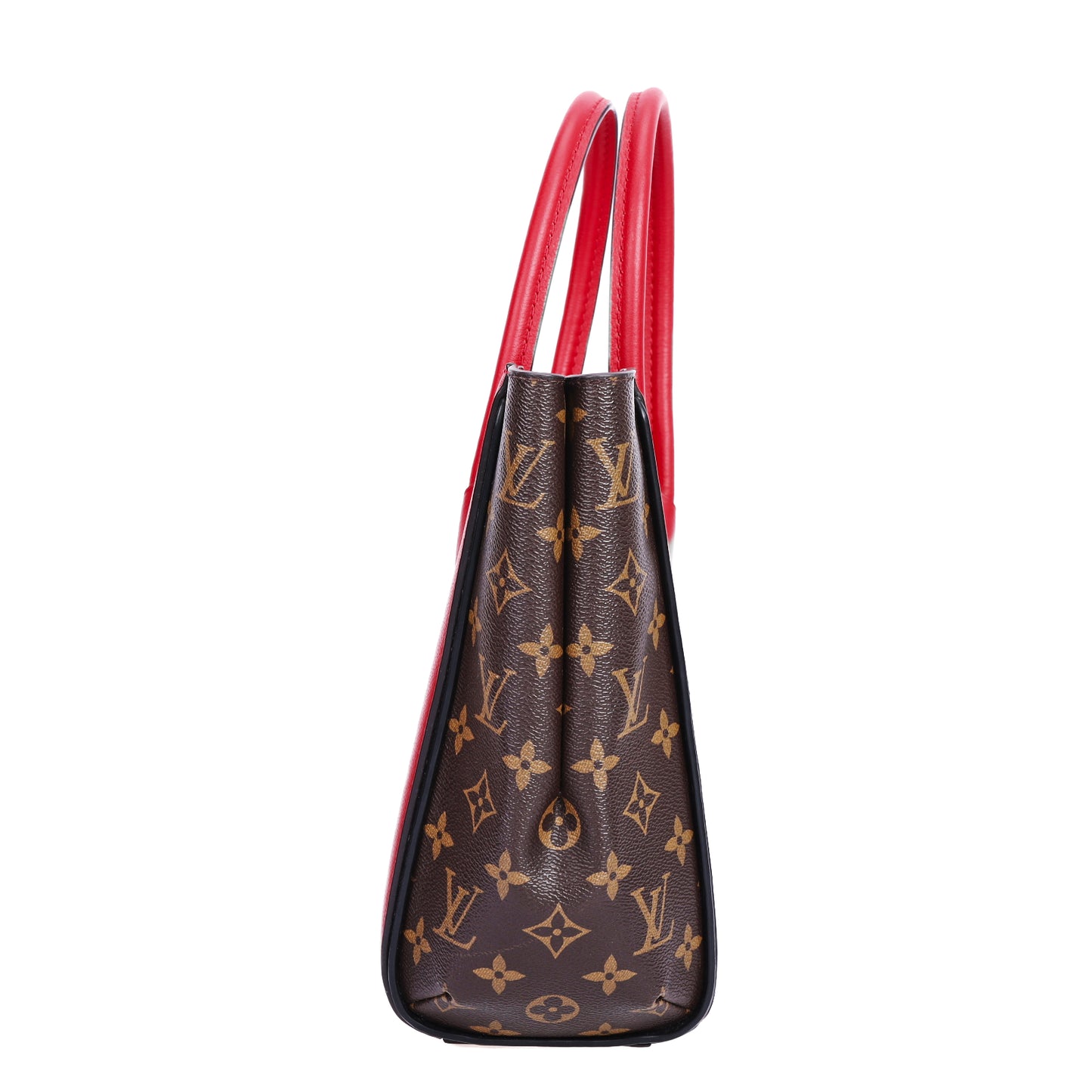 Pre-Owned Louis Vuitton Kimono Monogram Canvas and Red Calfskin Leather Shoulder Bag 75972432