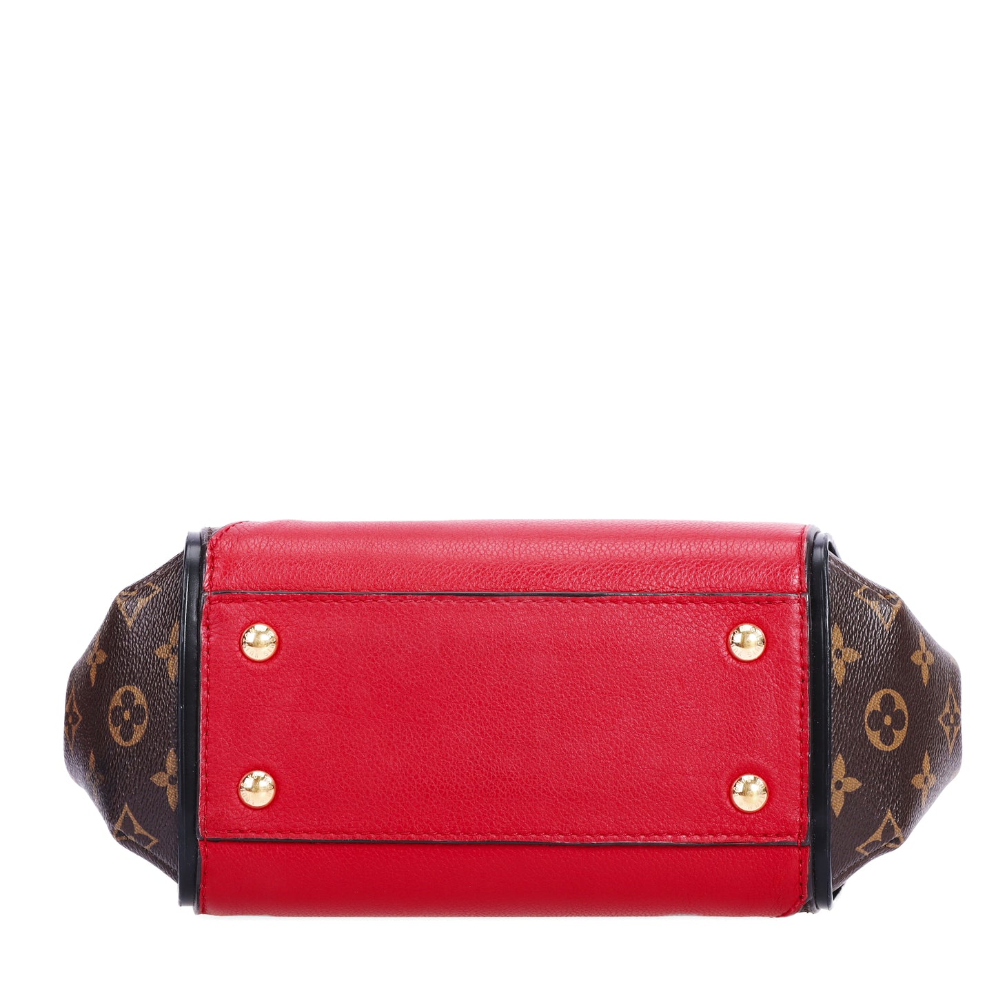 Pre-Owned Louis Vuitton Kimono Monogram Canvas and Red Calfskin Leather Shoulder Bag 75972432