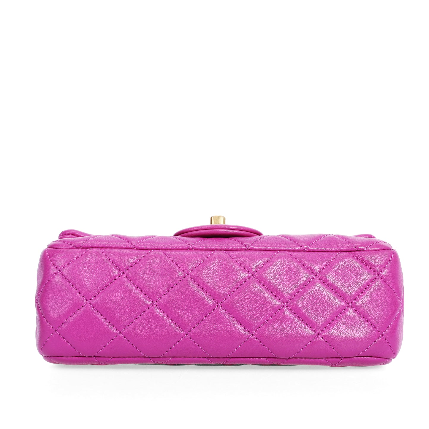 Pre-Owned Chanel Classic Flap Small Pink Quilted Lambskin Shoulder Bag 78155803