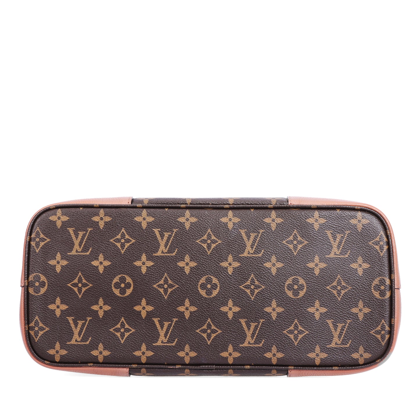Pre-Owned Louis Vuitton Flandrin Brown Pink Monogram Coated Canvas Shoulder Bag 80875155