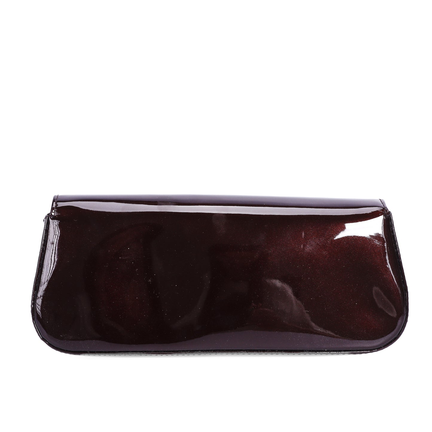 Pre-Owned Louis Vuitton Sobe Burgundy Patent Leather Clutch 81958183