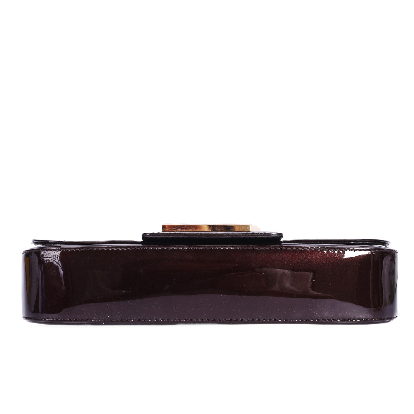 Pre-Owned Louis Vuitton Sobe Burgundy Patent Leather Clutch 81958183