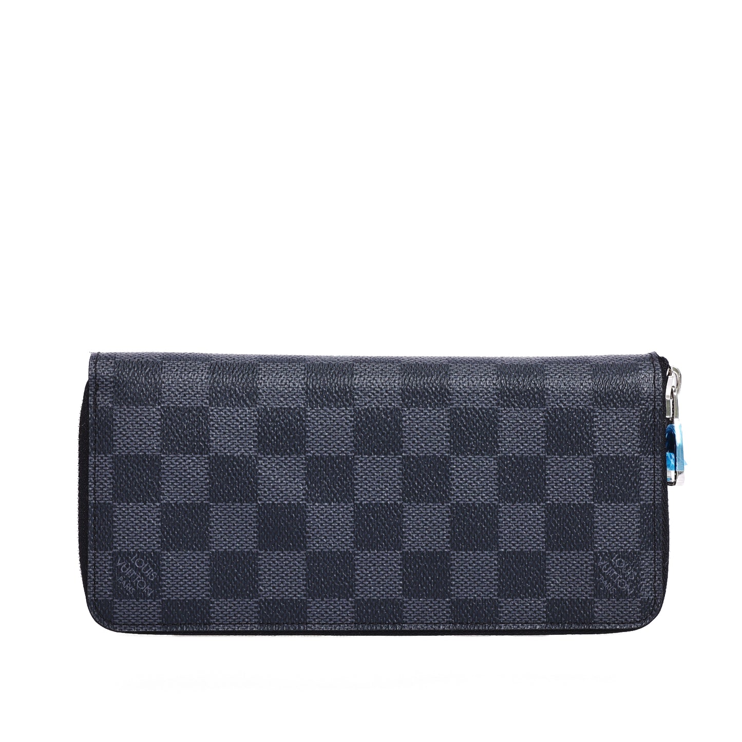 Pre-Owned Louis Vuitton Zippy Damier Graphite Coated Canvas Long Wallet 82889473