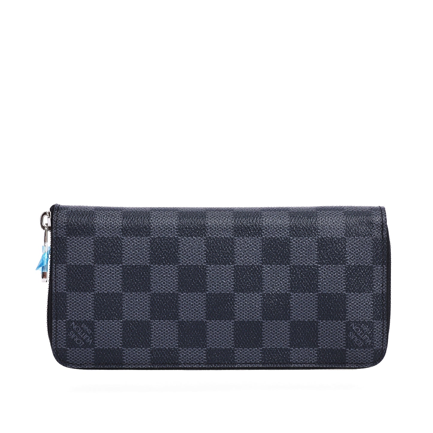 Pre-Owned Louis Vuitton Zippy Damier Graphite Coated Canvas Long Wallet 82889473