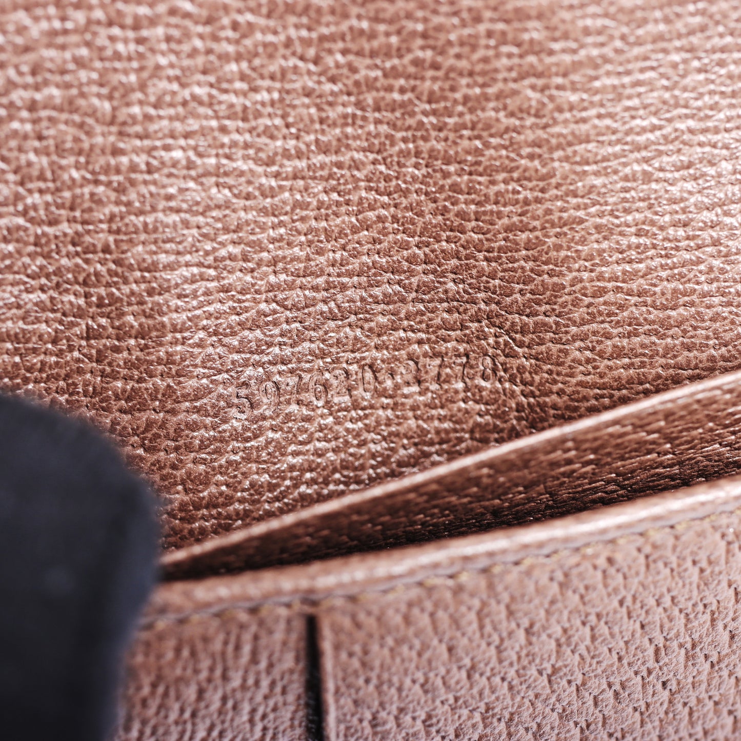 Pre-Owned Gucci Ophidia Brown Coated Canvas Wallet 83849596