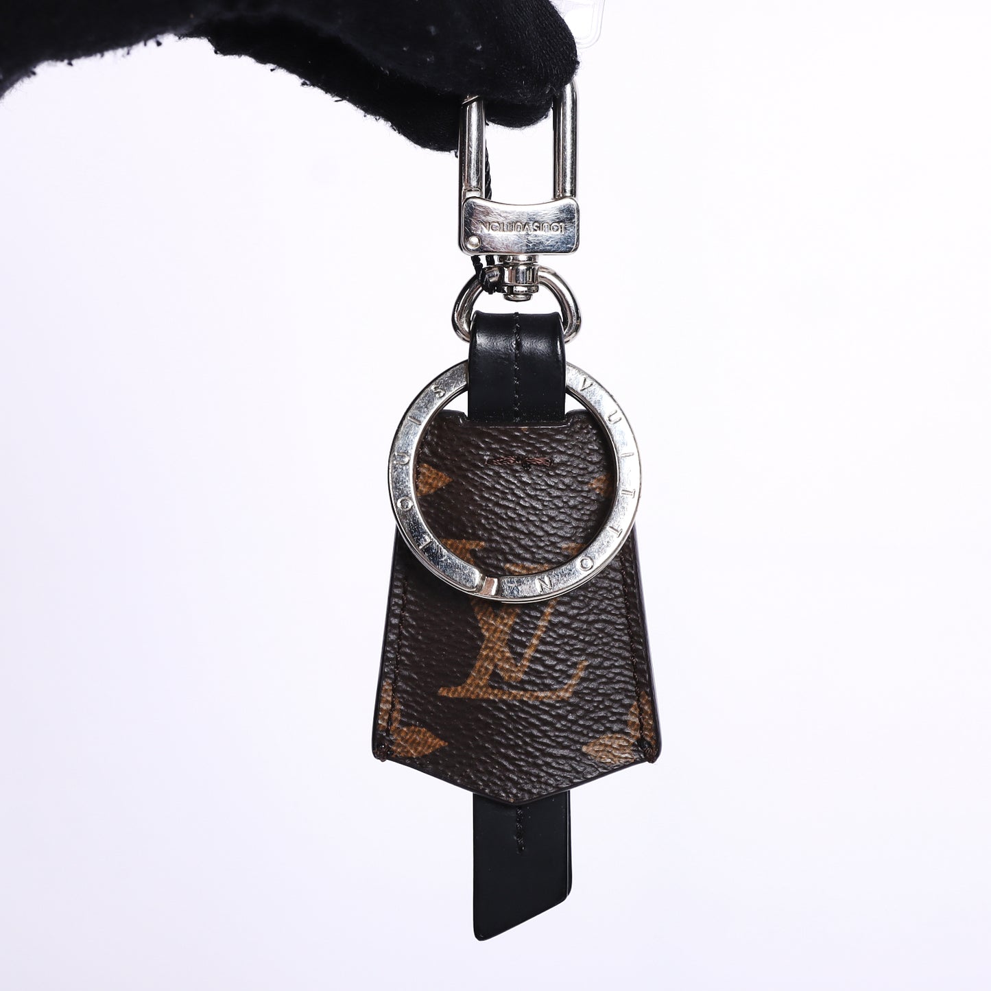 Pre-Owned Louis Vuitton Brown Coated Canvas Bag Charm 85428336