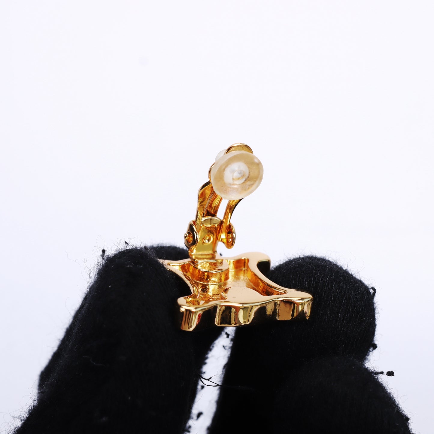 Pre-Owned Celine Vintage Gold-Tone Metal Stud Earrings 85751053