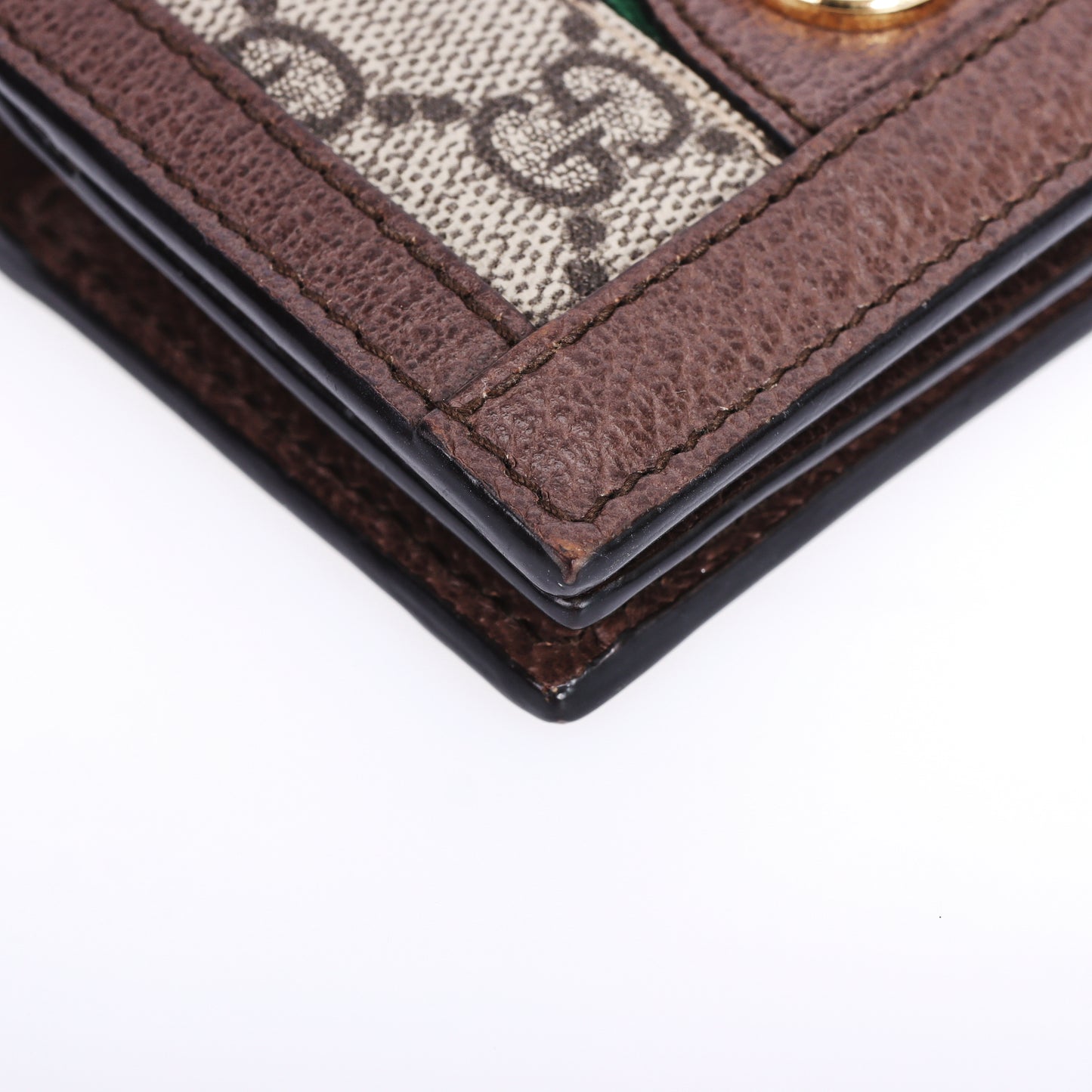 Pre-Owned Gucci Ophidia Brown GG Supreme Coated Canvas Wallet 88237761
