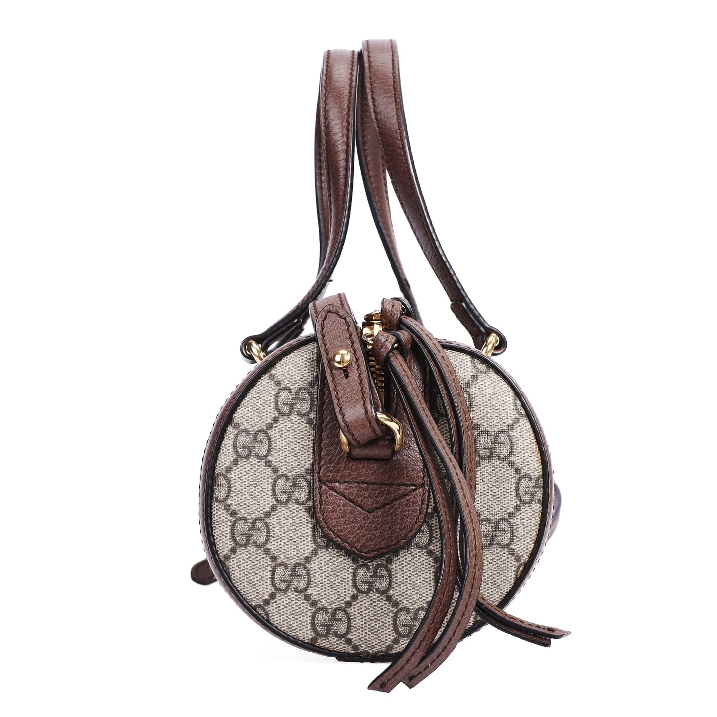 Pre-Owned Gucci Ophidia GG Supreme  Beige Coated Canvas Crossbody Bag 89546973