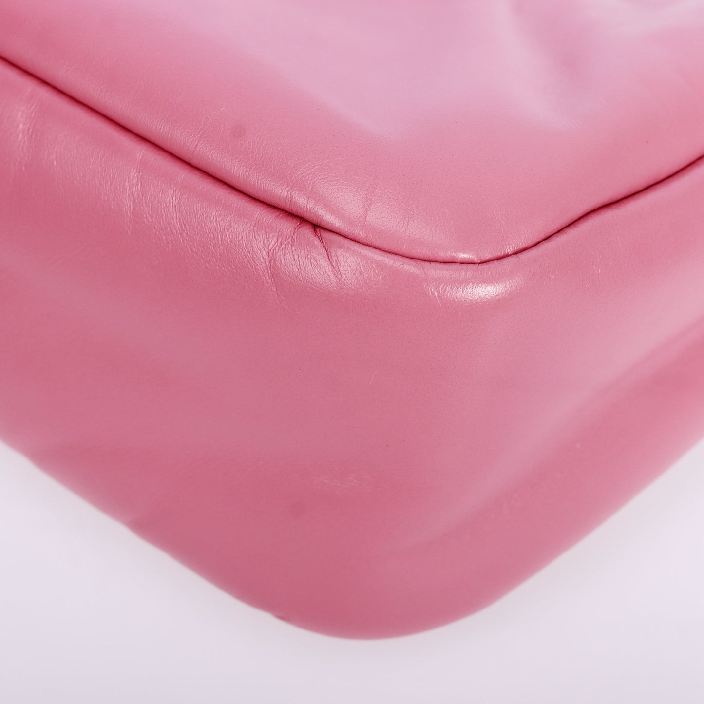 Pre-Owned PRADA Re-Edition Pink Calfskin Leather Shoulder Bag 89576109