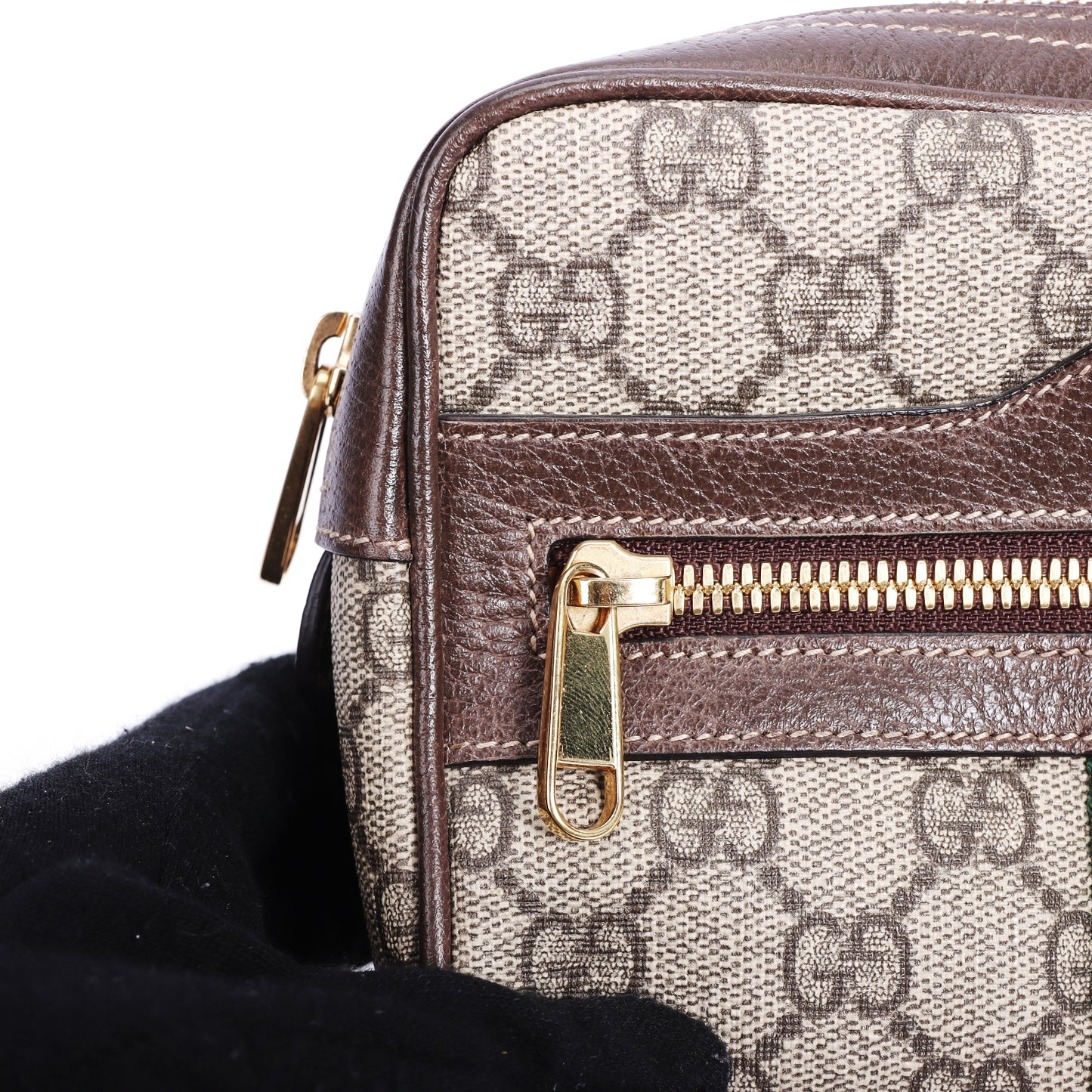 Pre-Owned Gucci Ophidia GG Supreme Brown Canvas Shoulder Bag 89764658 c