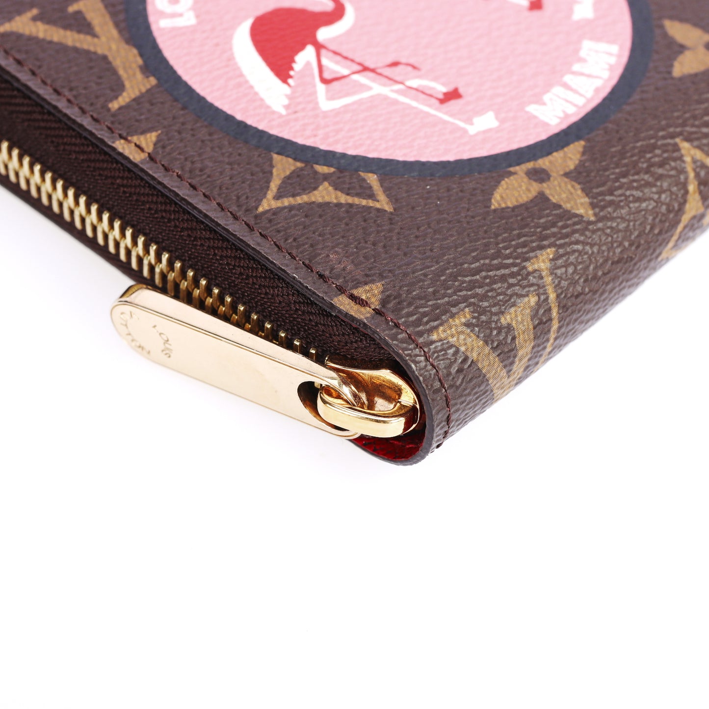 Pre-Owned Louis Vuitton World Tour Zippy Brown Monogram Coated Canvas Long Wallet 89914483