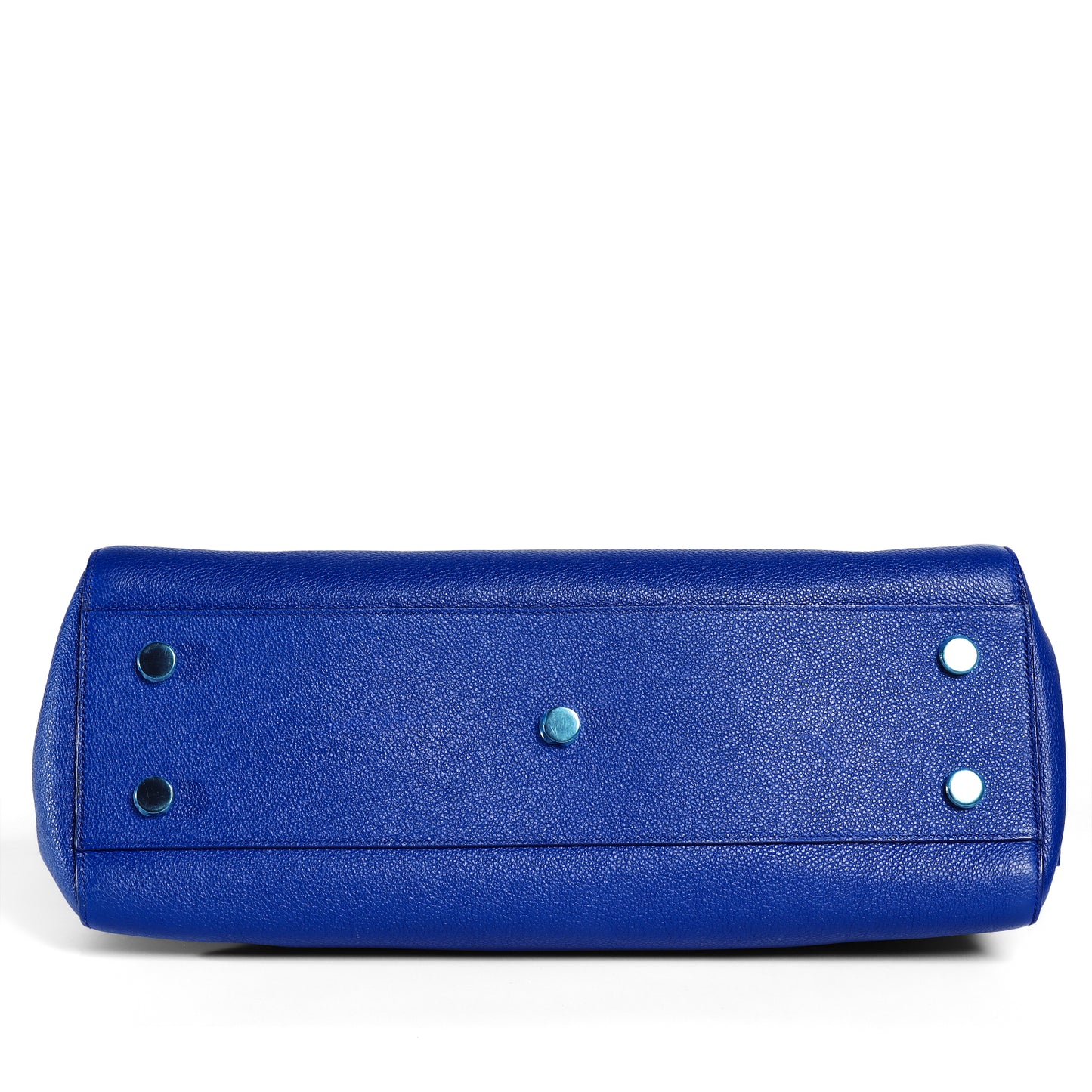 Pre-Owned Saint Laurent Niki Large Blue Grained Leather Tote Bag 90329296