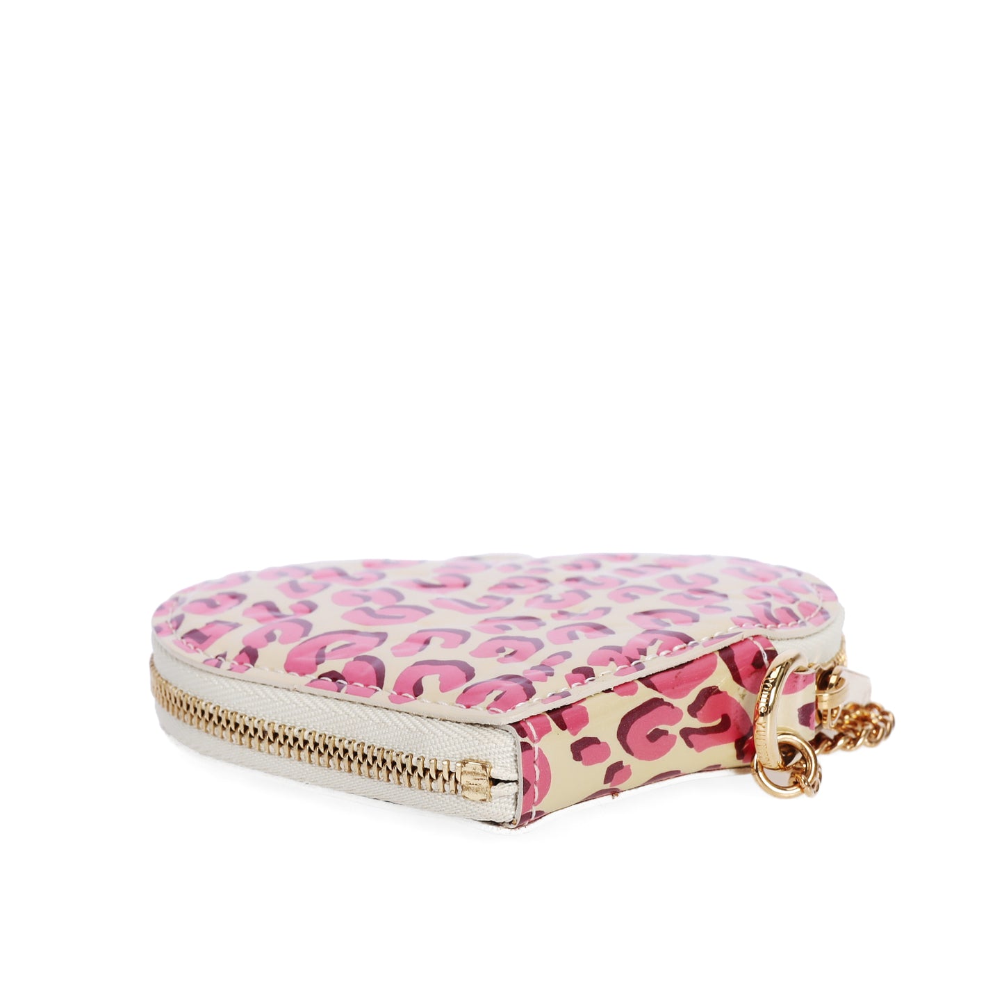 Pre-Owned Louis Vuitton Heart Pink Patent Leather Coin Purse 91580396