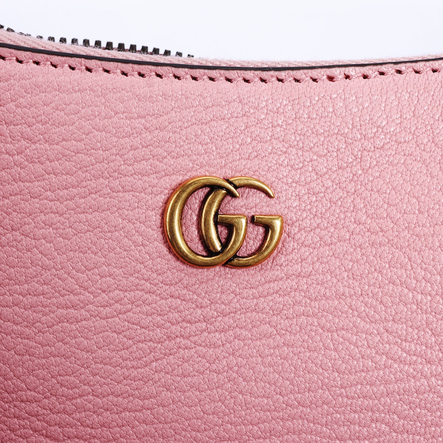 Pre-Owned Gucci Aphrodite Pink Grained Calfskin Leather Shoulder Bag 91845417