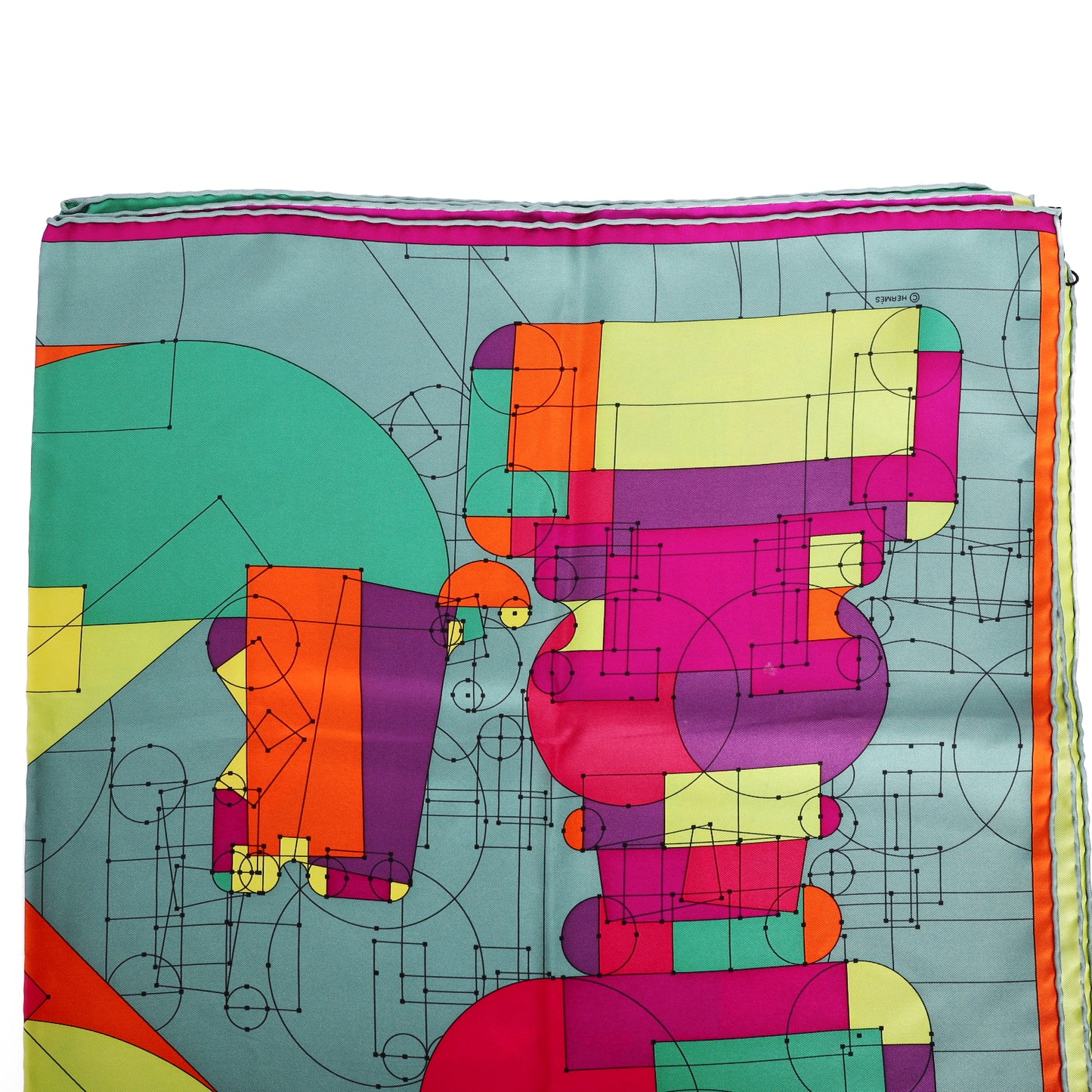 Pre-Owned Hermès Multicolor Silk Scarf 92125590L