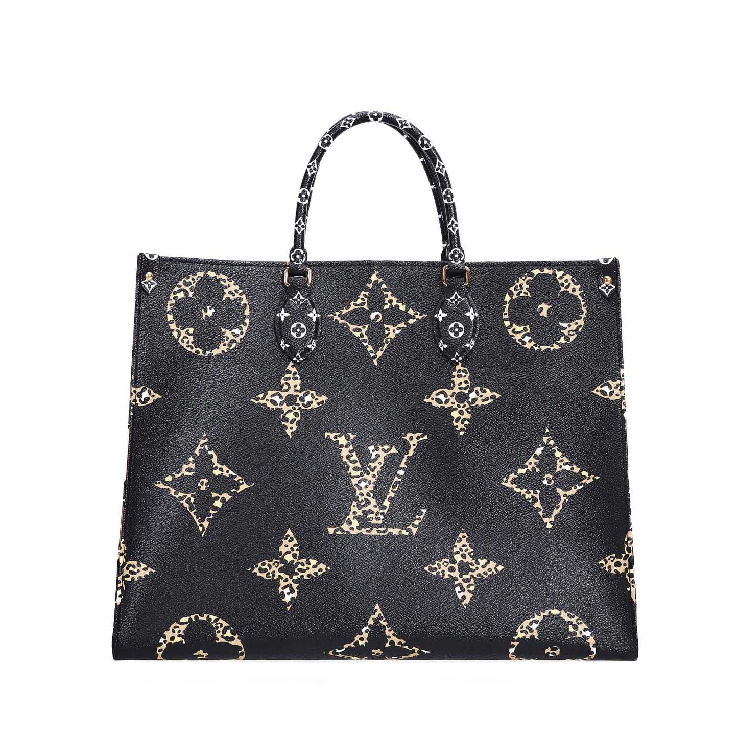 Pre-Owned Louis Vuitton Onthego GM Multicolor Coated Canvas Shoulder Bag 93832277