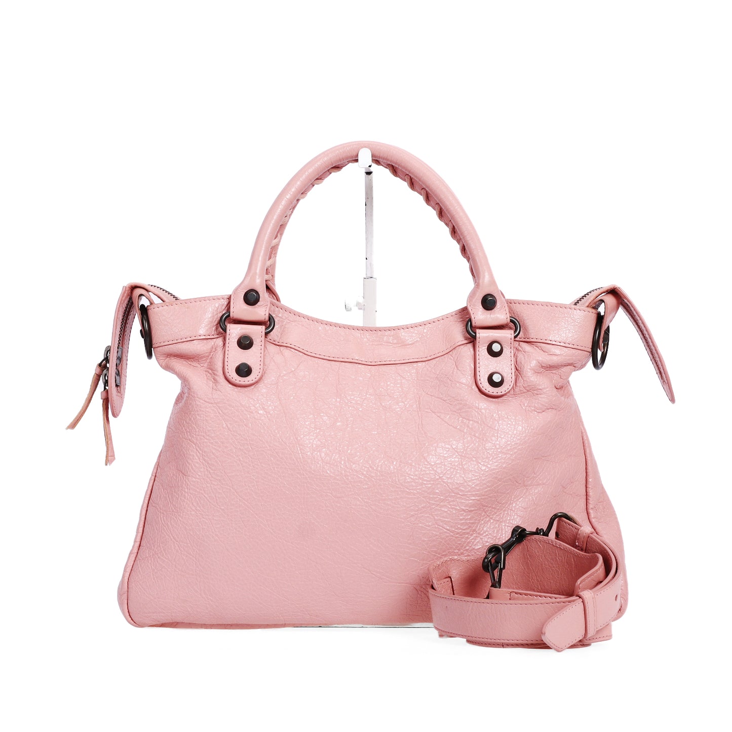 Pre-Owned Balenciaga Classic City Pink Calfskin Shoulder Bag 94784172