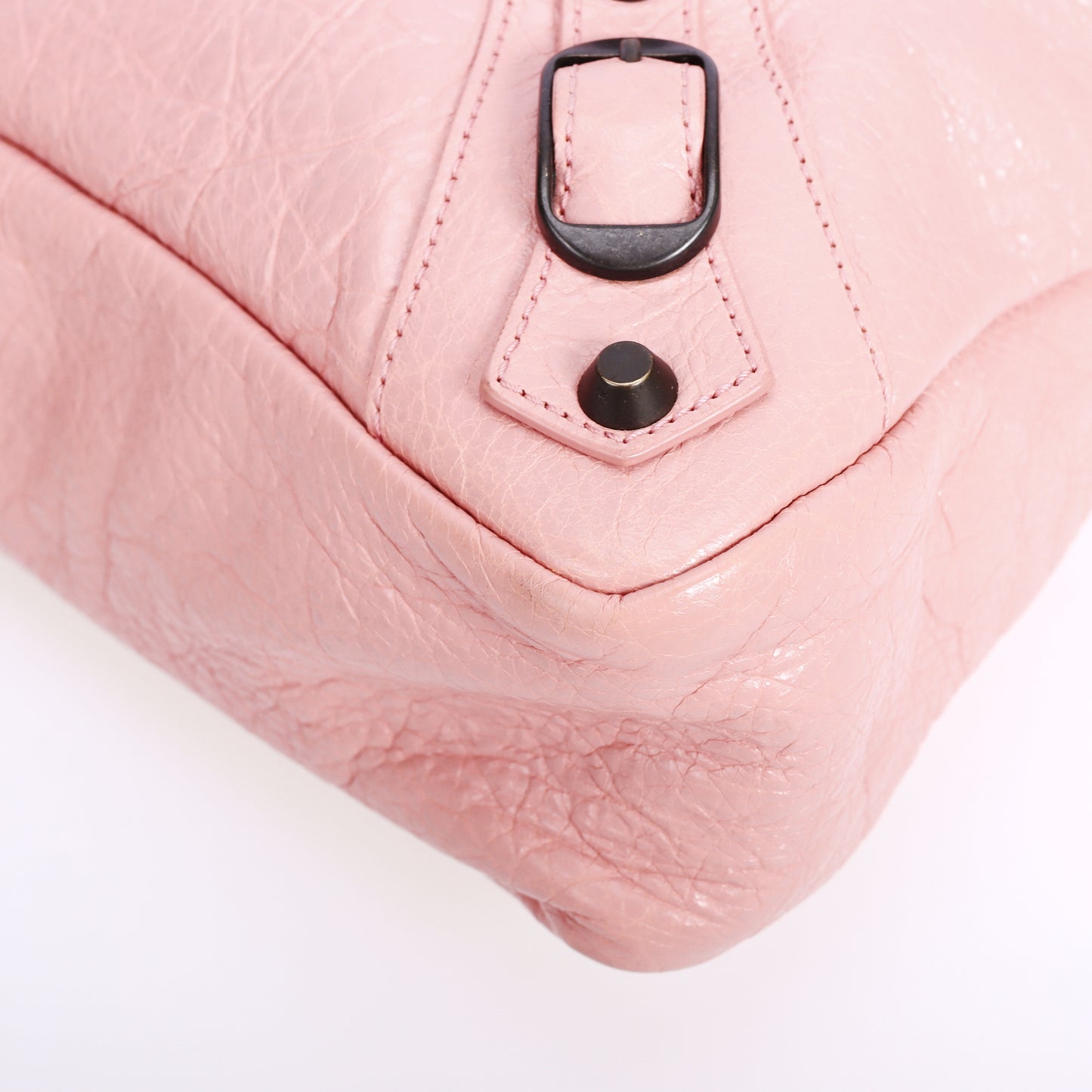 Pre-Owned Balenciaga Classic City Pink Calfskin Shoulder Bag 94784172