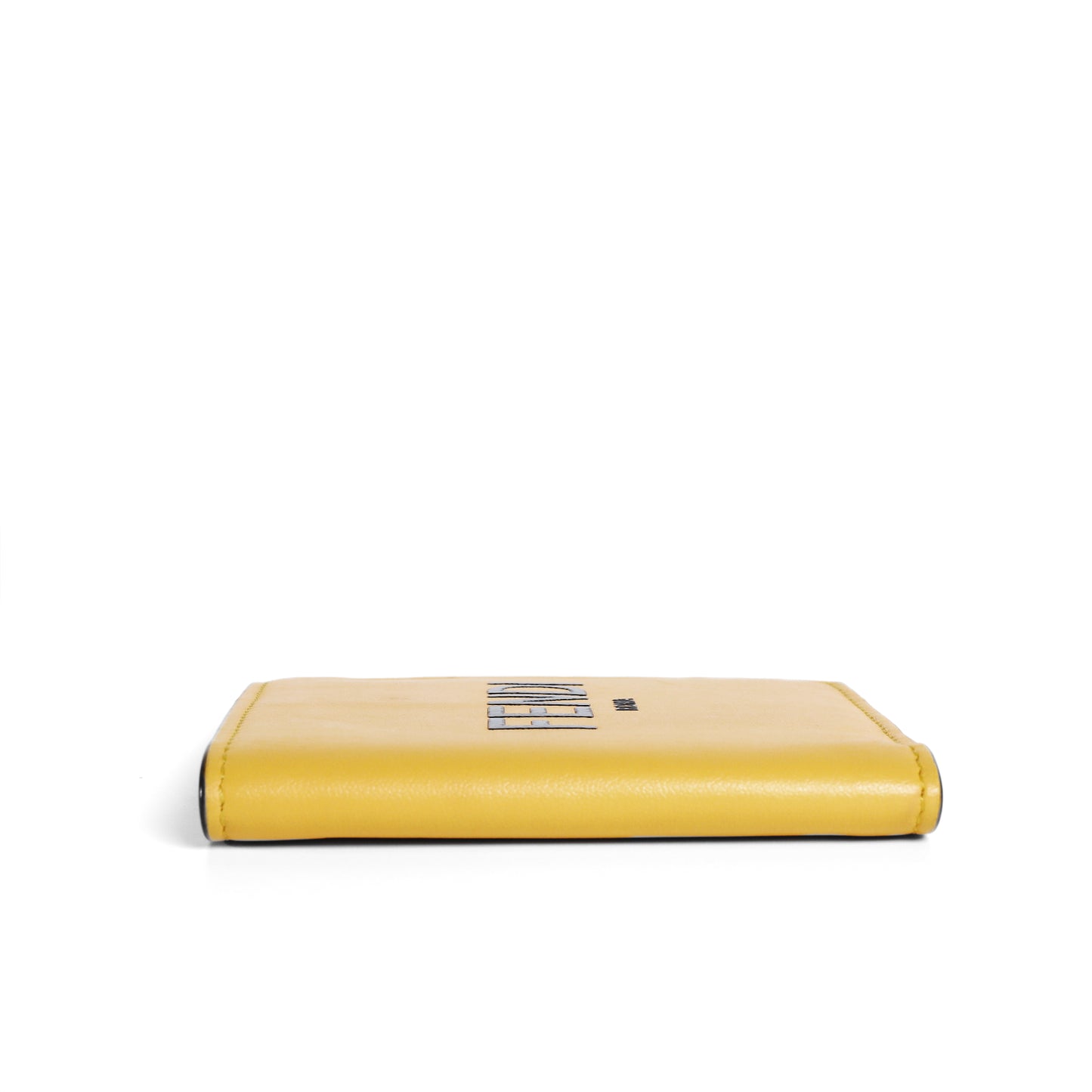 Pre-Owned Fendi Roma Yellow Calfskin Leather Wallet 96807048