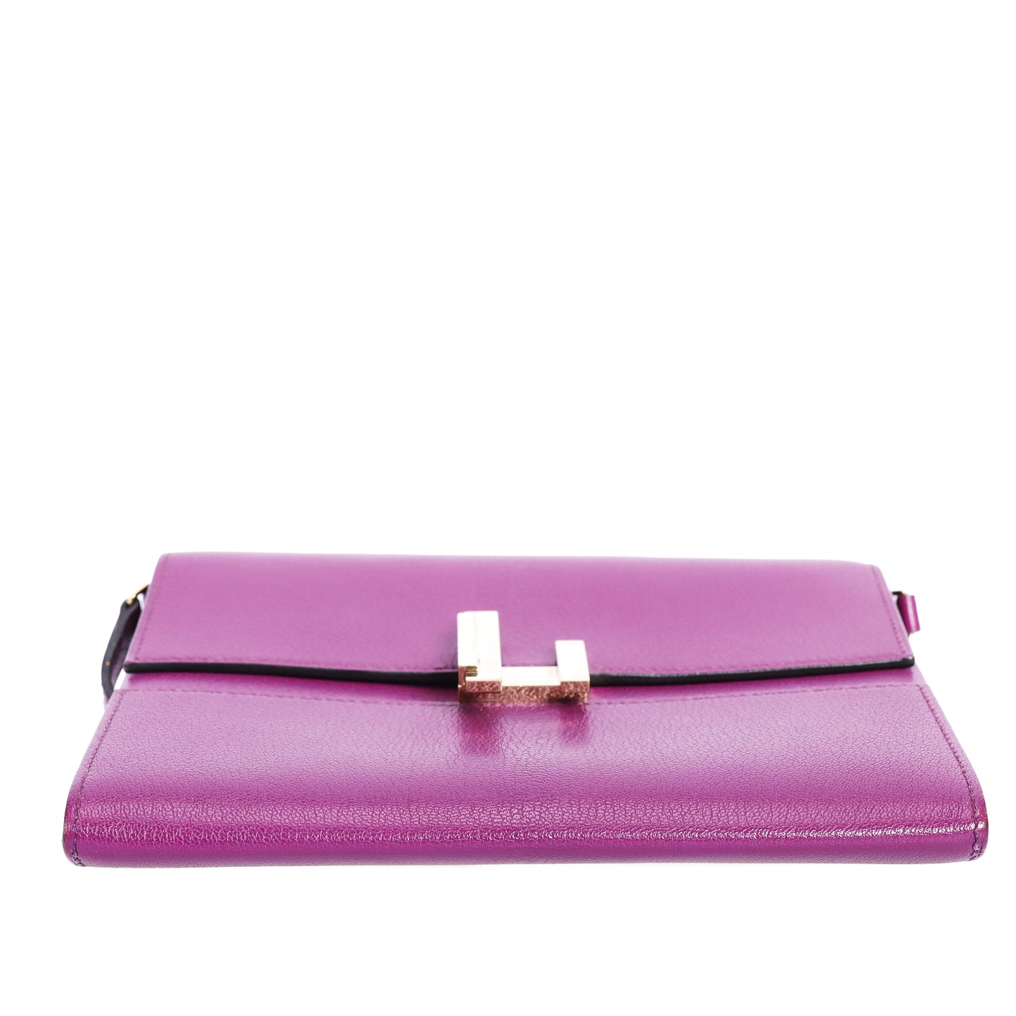 Pre-Owned Hermès Cinhetic Anemone Chevre Mysore Shoulder Bag 98072288L