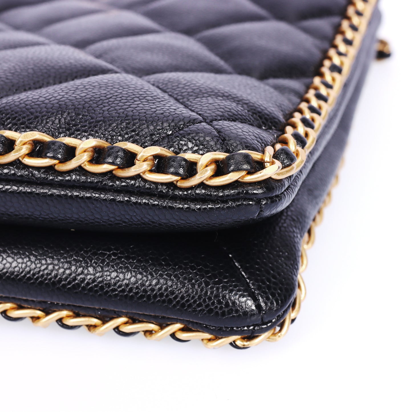 Pre-Owned Chanel 2021 Quilted Black Lambskin Shoulder Bag   10607748 L