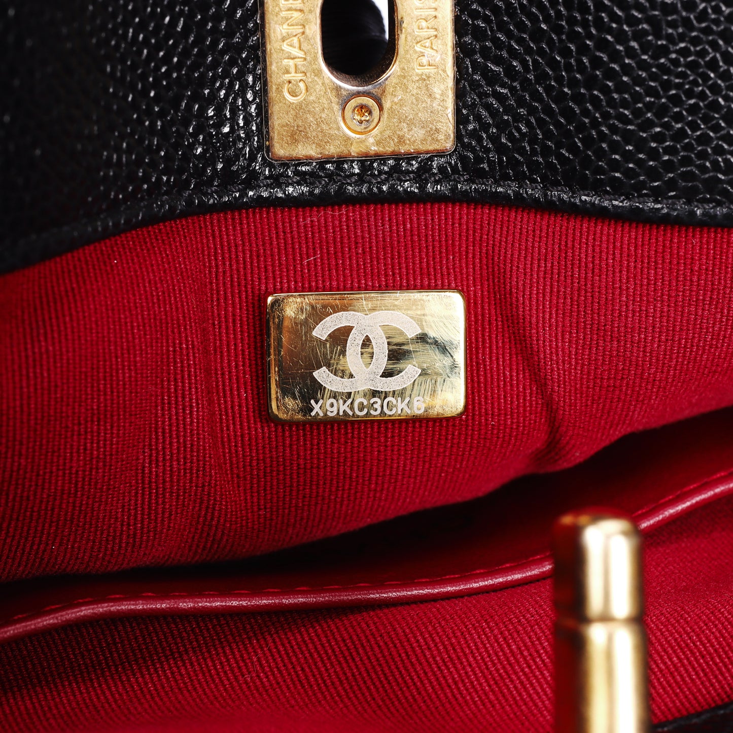 Pre-Owned Chanel 2021 Quilted Black Lambskin Shoulder Bag   10607748 L