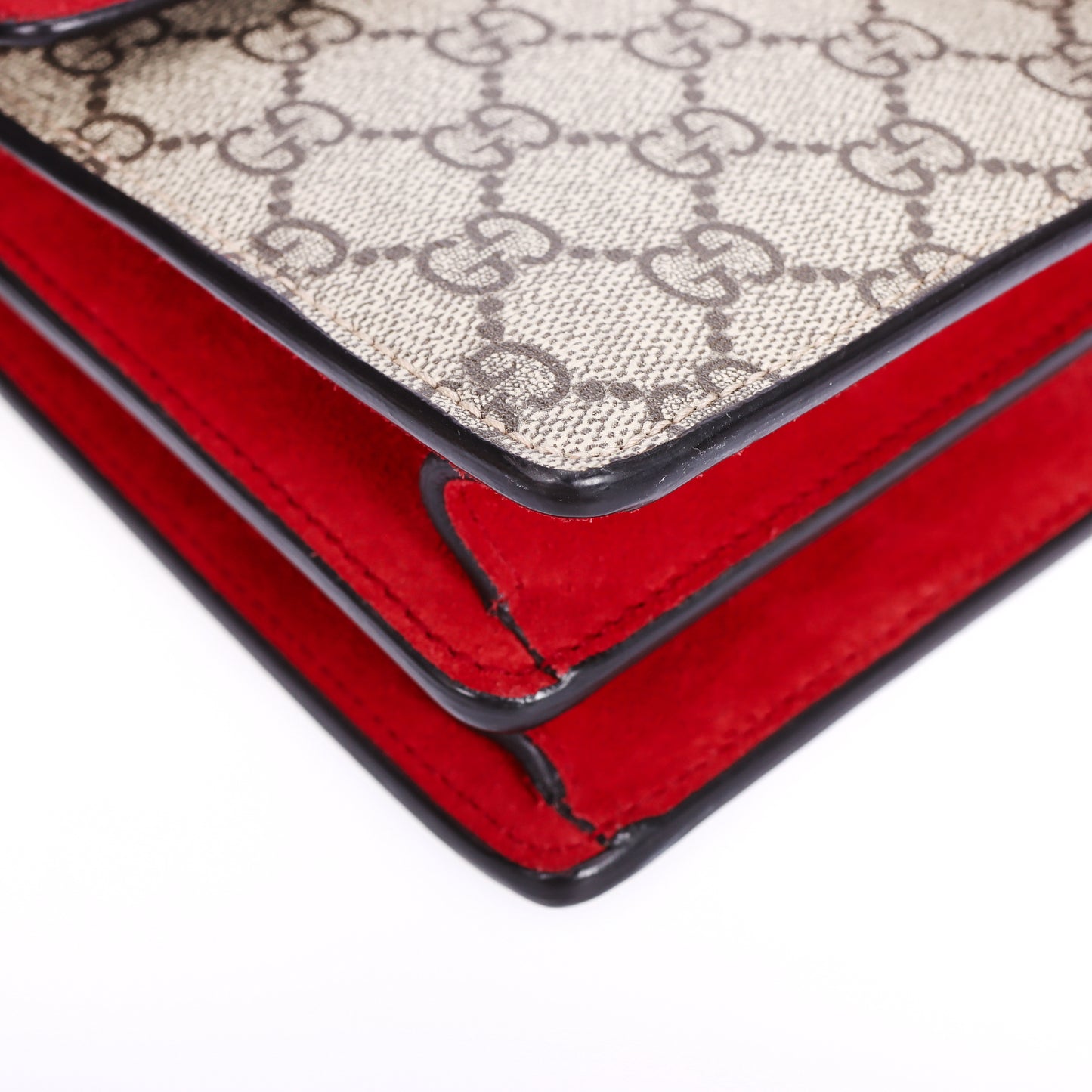 Pre-Owned Gucci Dionysus GG Supreme Medium Size Begei Coated Canvas Shoulder Bag 10970884