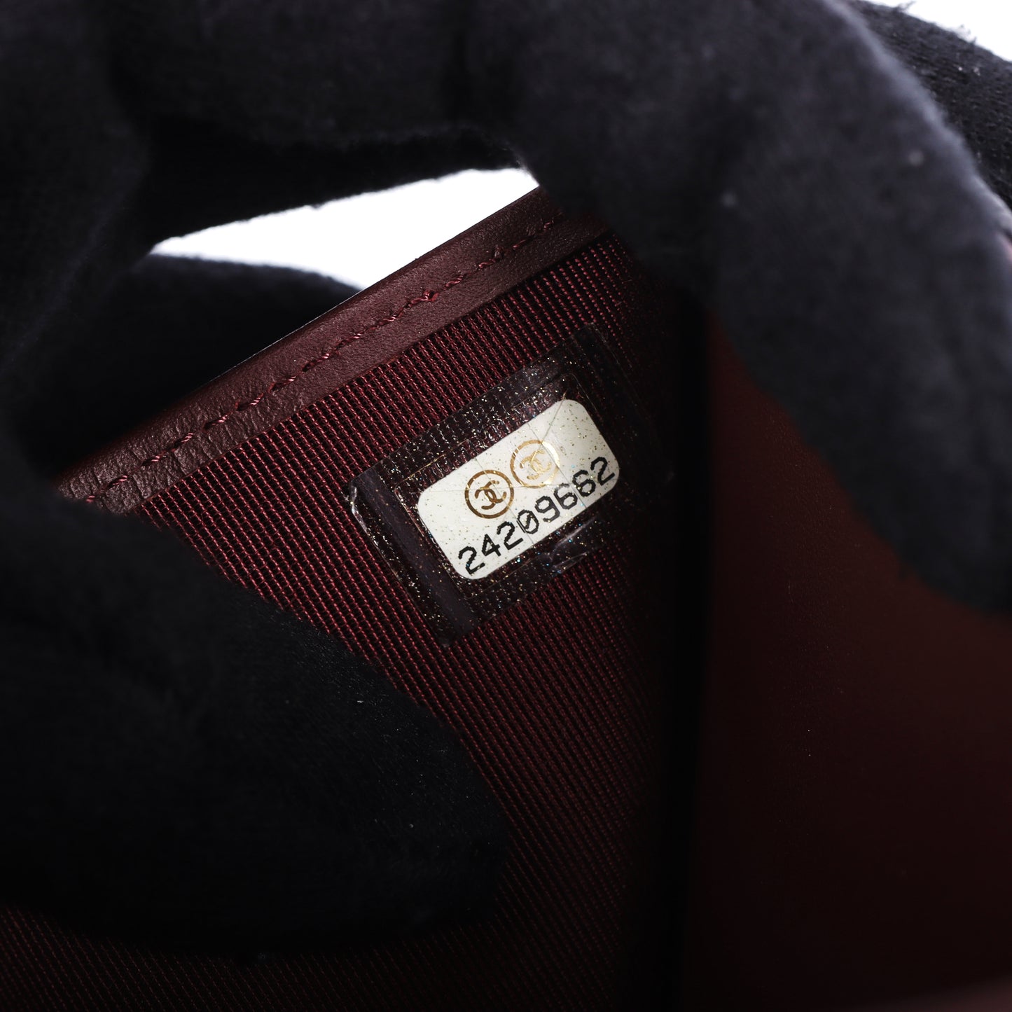 Pre-Owned Chanel Classic Flap Black Caviar Calfskin Wallet 13233733 L