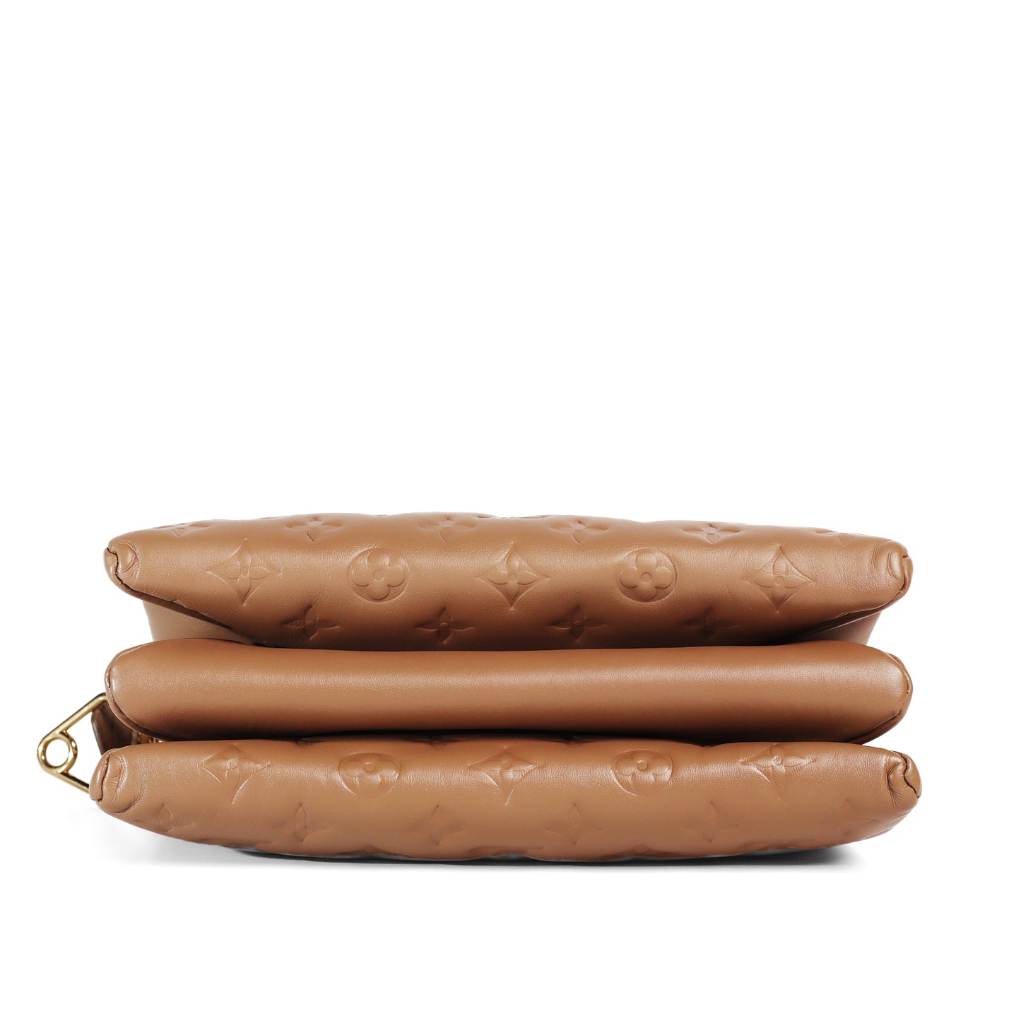 Pre-Owned Louis Vuitton Monogram Empreinte Brown Calfskin Leather Shoulder Bag 15201620