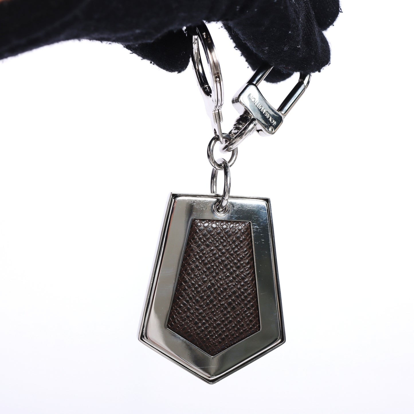 Pre-Owned Louis Vuitton Brown Calfskin Bag Charm 15605219