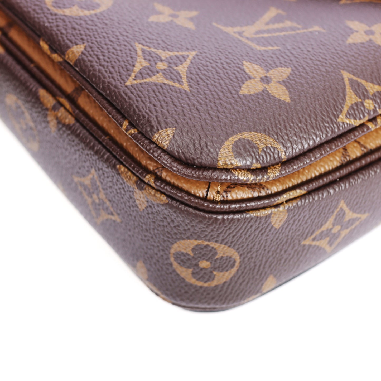 Pre-Owned Louis Vuitton Pochette Métis Monogram Coated Canvas Crossbody Bag 17018080