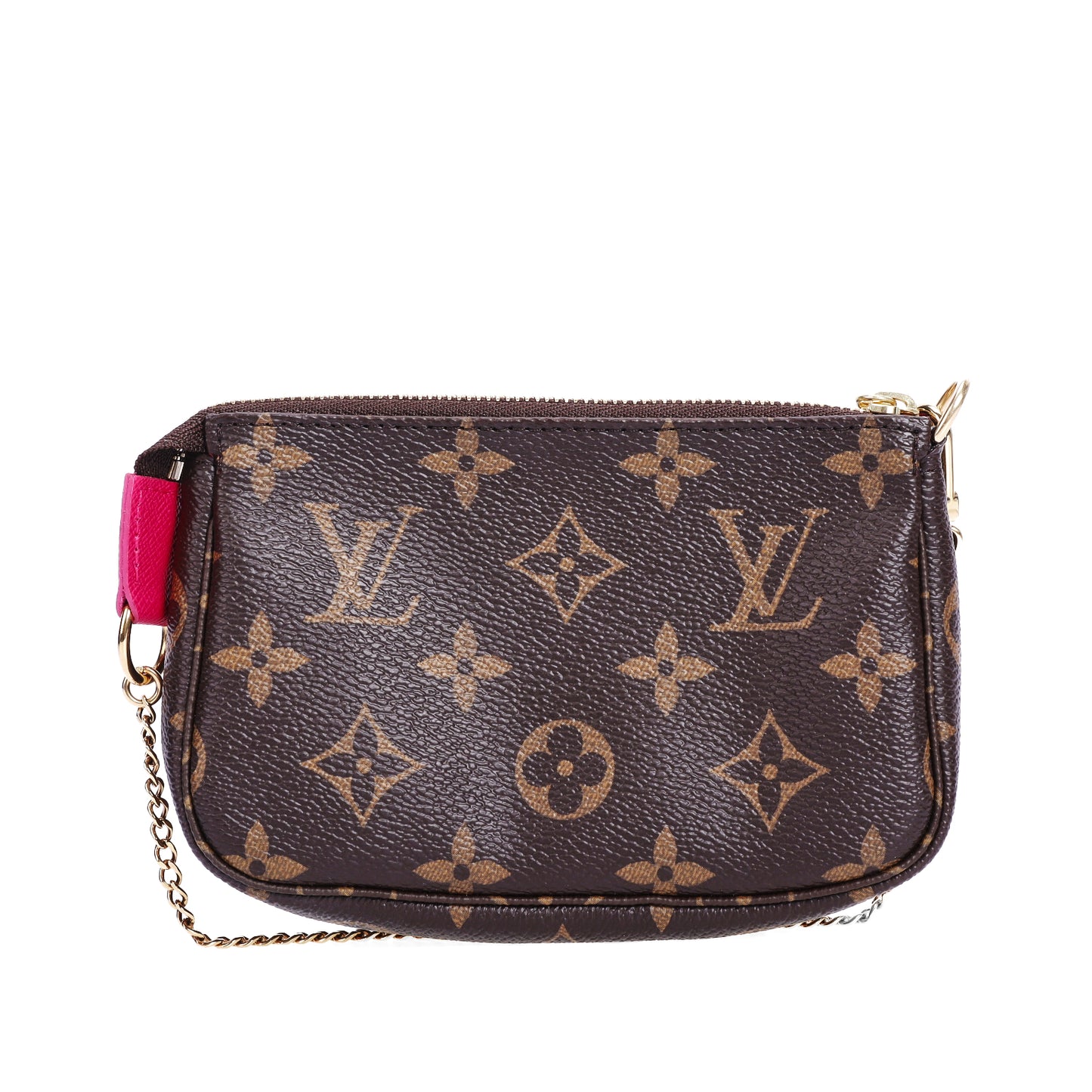 Pre-Owned Louis Vuitton Pochette Accessoires Monogram  Brown Coated Canvas  Small Leather Goods 18809526