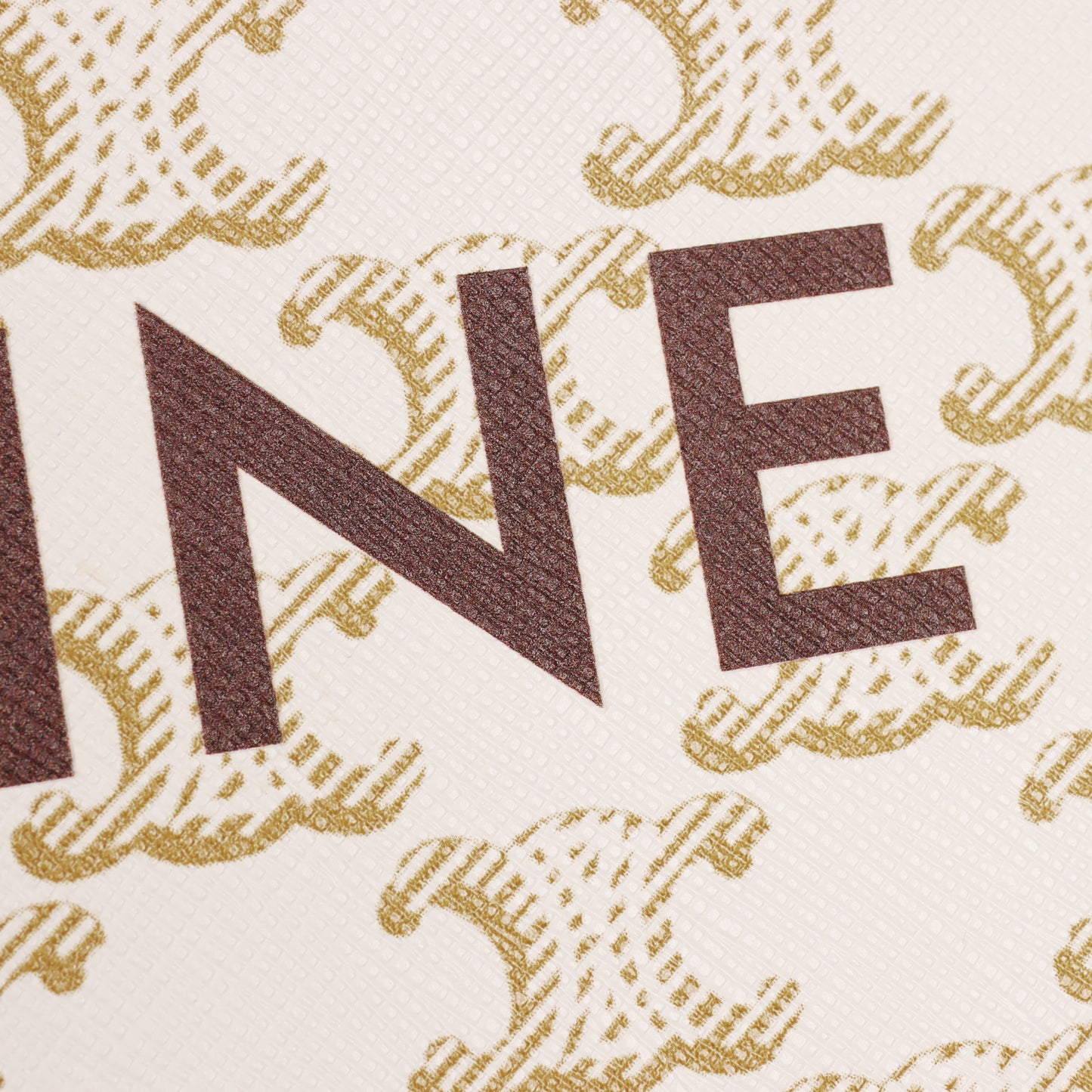 Pre-Owned CELINE Triomphe Vertical Cabas Coated Canvas  Shoulder Bag 22244904