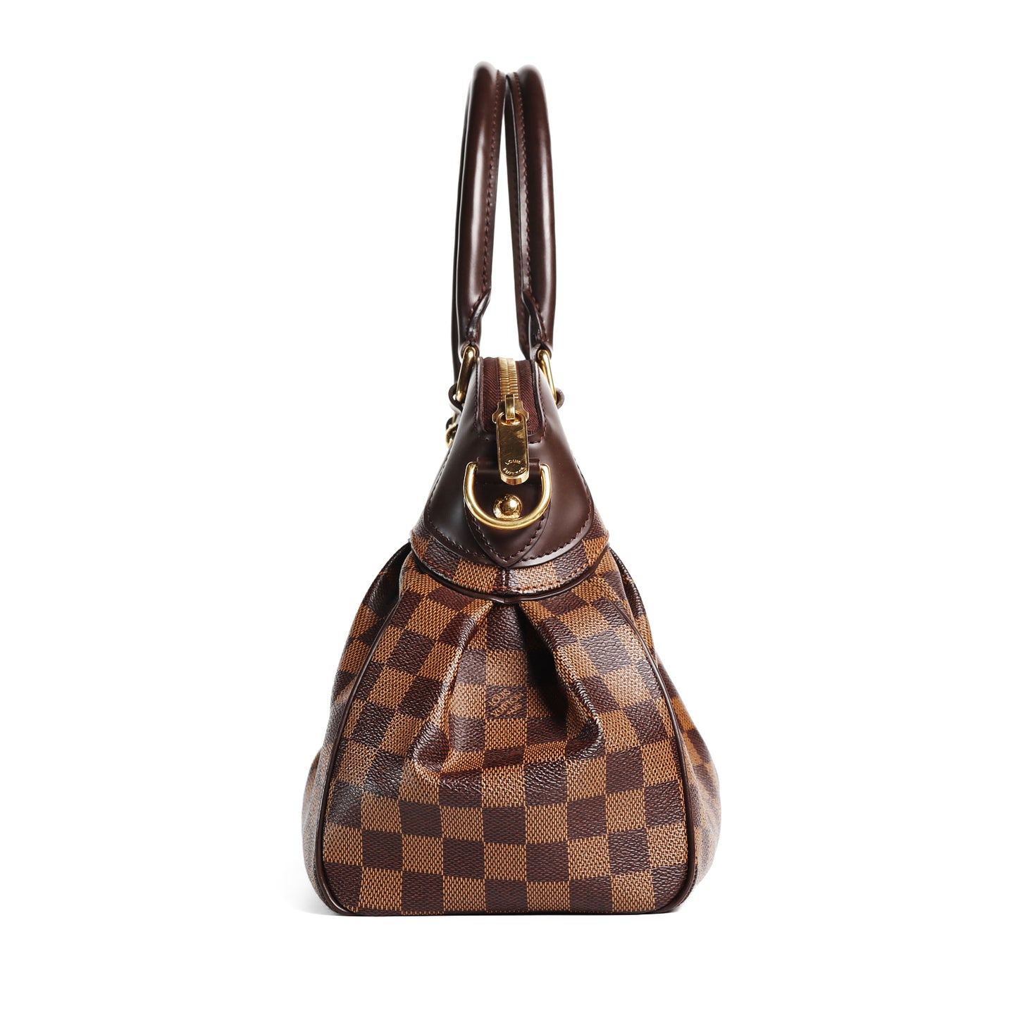 Pre-Owned Louis Vuitton Trevi Brown Damier Ebene Coated Canvas Shoulder Bag 24799340